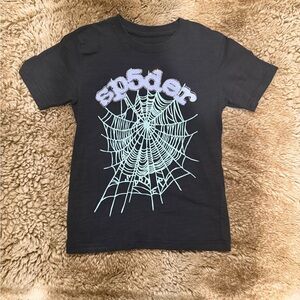 Sp5der Black Tee